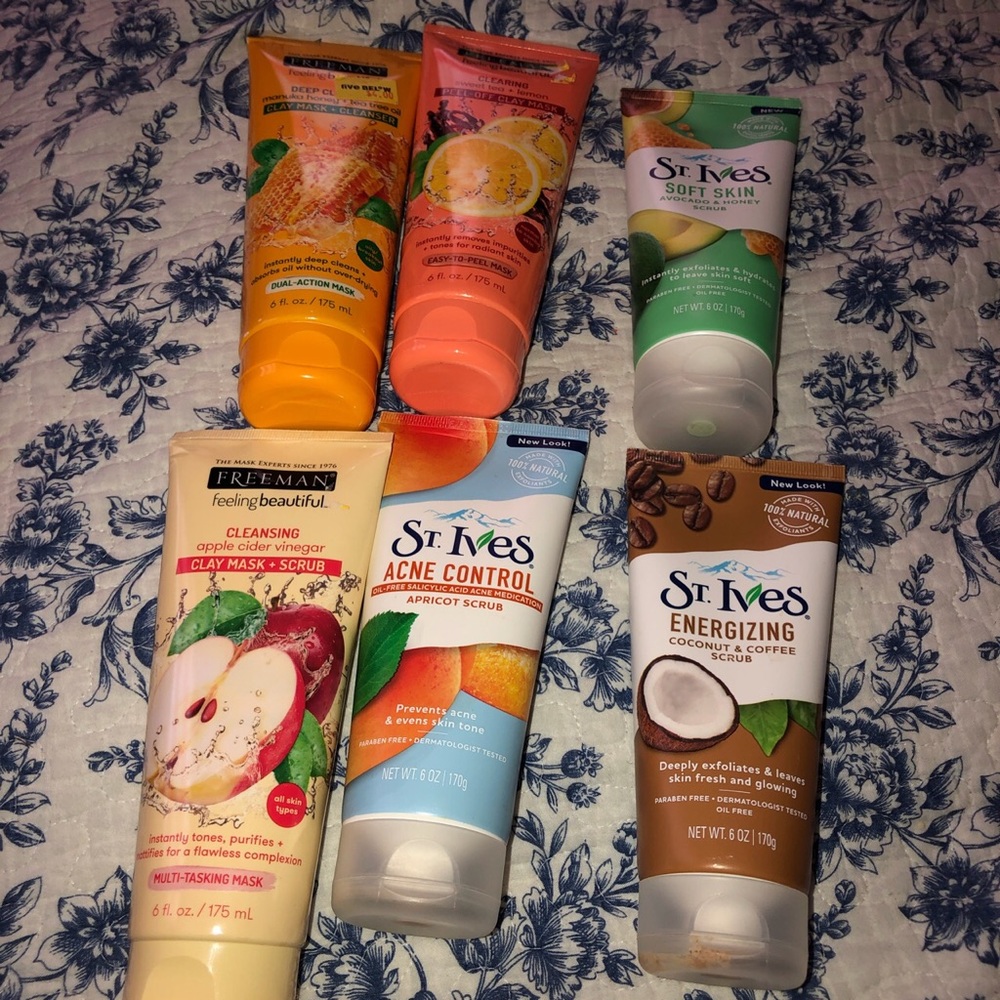 face masks & scrubs